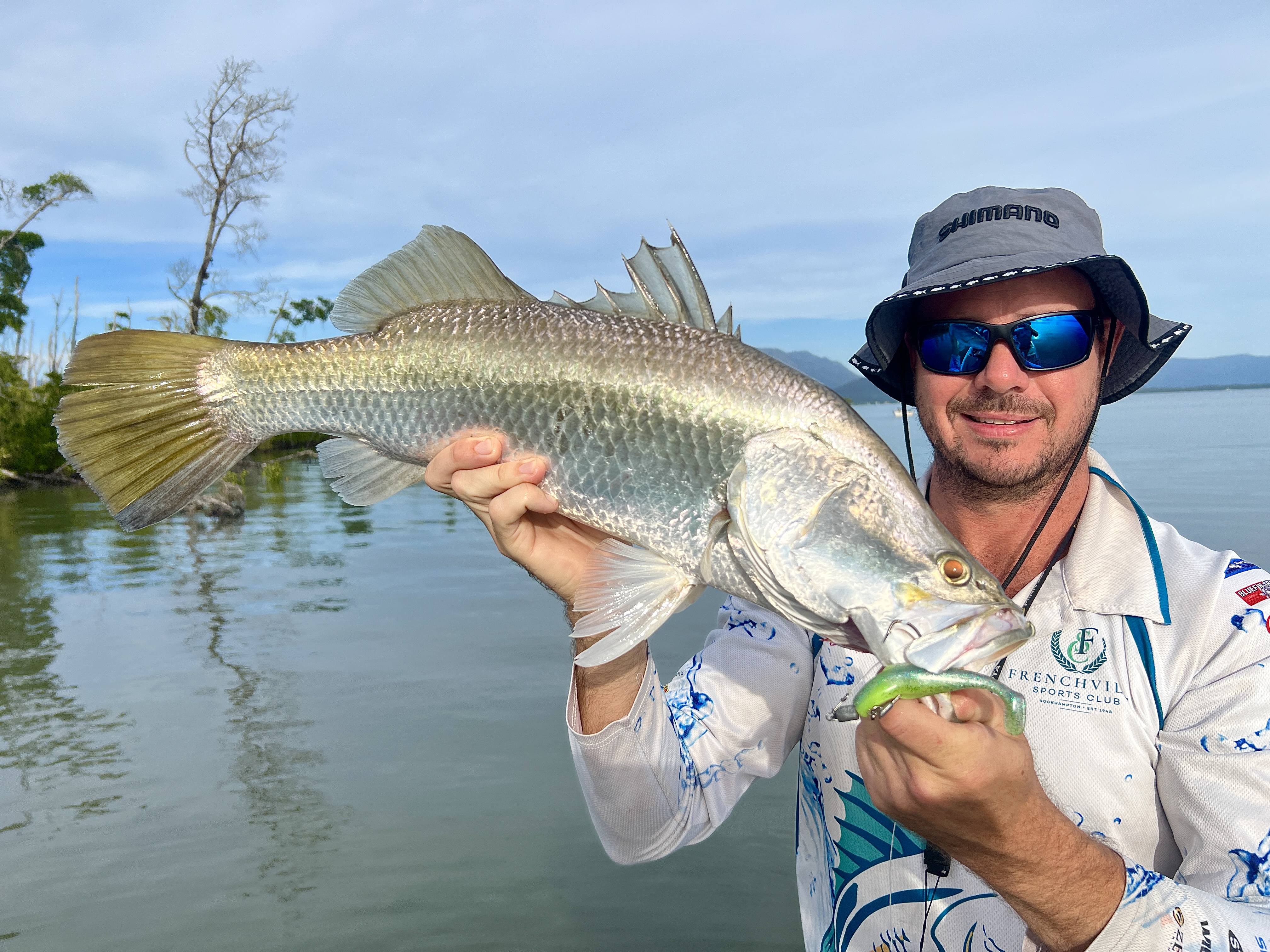 A nice schooly Hinchinbrook chromey. It took a liking to a slow rolled Z Man Diesel Minnow in Sexy Mullet.